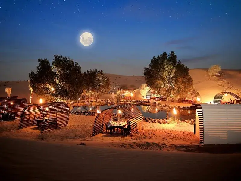 Sahara desert solo travel camp in Merzouga