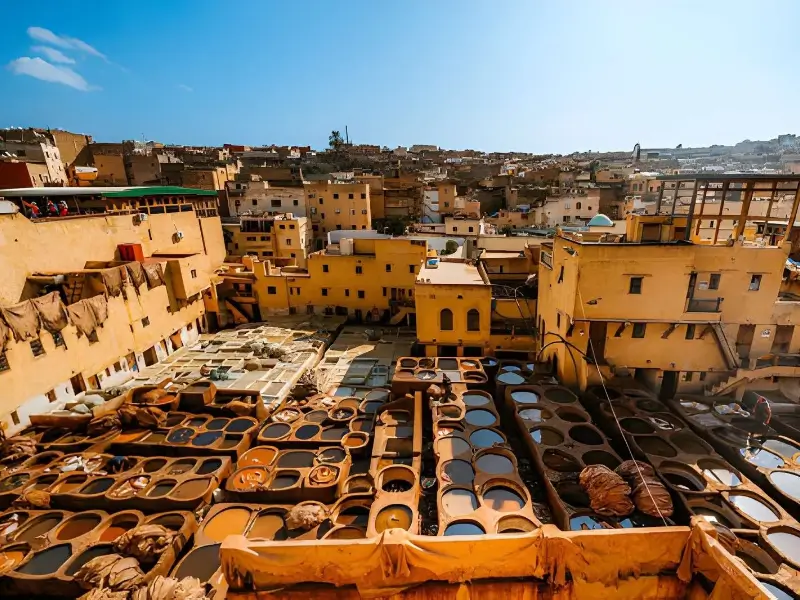 Is Fes medina safe for solo female travellers visiting Chouara Tannery in Fes el Bali